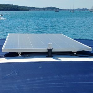 solar Modul Motoryacht Dachmontage Komplettversorgung