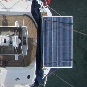 Solar Modul Montage Segelyacht